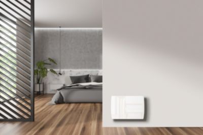 Radiateur électrique fonte Carrera Jarpa blanc 1000W