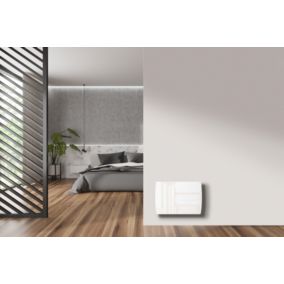 Radiateur électrique fonte Carrera Jarpa blanc 1000W