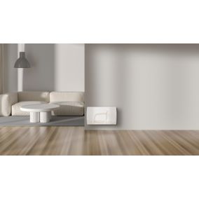 Radiateur électrique fonte Carrera Jarpa blanc 1500W