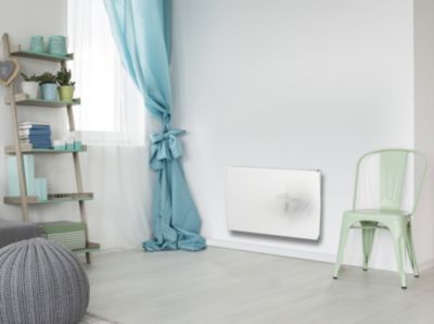 Radiateur électrique fonte Carrera Jarpa blanc 1500W