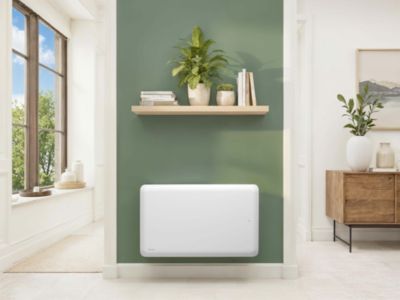 Radiateur électrique horizontal inertie sèche Amaroc 2 2000W blanc Noirot