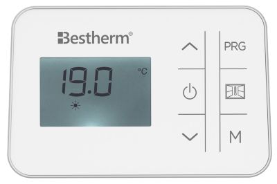 Radiateur électrique inertie fonte 1000W Bestherm Méo