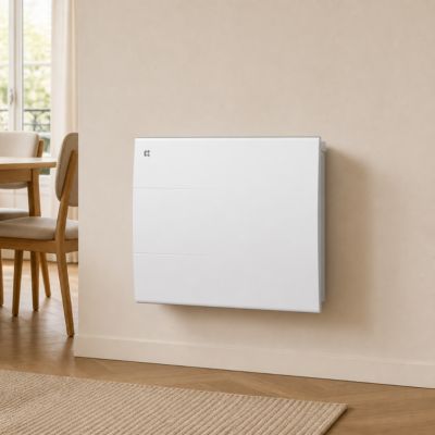 Radiateur Electrique Inertie Sèche Céramique 1000W 5-10m2 IP24 Programable CIARRA