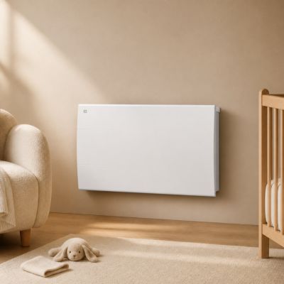 Radiateur Electrique Inertie Sèche Céramique 1500W 10-15m2 IP24 Programable CIARRA