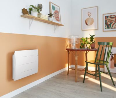Radiateur électrique inertie sèche 1000W blanc - Sauter Sibayak 2