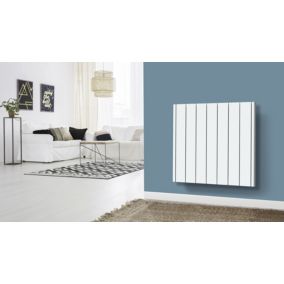 Radiateur électrique inertie sèche Carrera Jada blanc 1500W