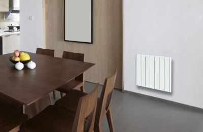 Radiateur électrique inertie sèche Carrera Jada blanc 1500W