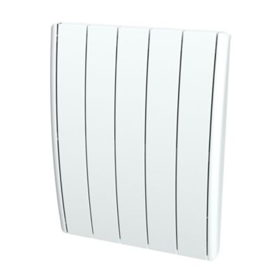 Radiateur électrique inertie sèche Carrera Jeyo blanc 1000W