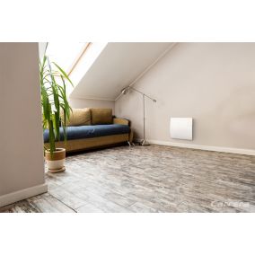 Radiateur électrique inertie sèche Carrera Sixty blanc 1500W