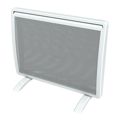 Radiateur électrique mobile 1500W panneau rayonnant blanc 15m²