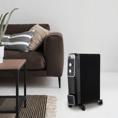 Radiateur Electrique Mobile Bain d'Huile Baneos Luxe Sannover 2000 W