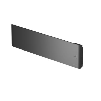 Radiateur électrique plinthe connecté 1500W double cœur de chauffe gris, Noirot Evolution