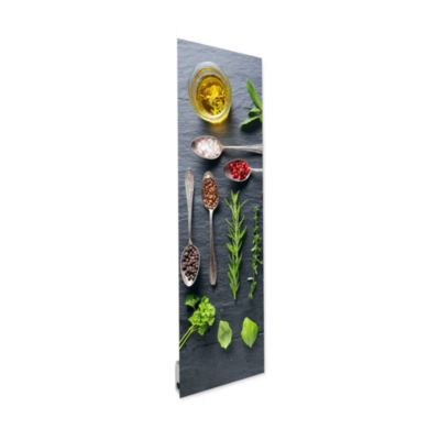 Radiateur électrique rayonnant 500W en verre design Ingrédients, Ilo Emeraude