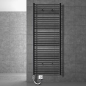 Radiateur Electrique Sahara 750x1800mm, Anthracite