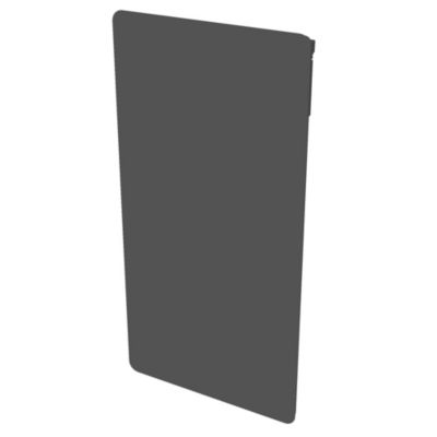 Radiateur électrique vertical 1500W céramique gris, Carrera Avery