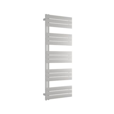 Radiateur et sèche-serviettes design D16W, raccord gauche ou droite - blanc - 160x60cm, Sans kit de connexion