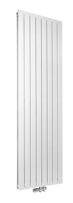 Radiateur Fassane Prem's - Vertical simple - Puissance 1240W - H: 2000 - L: 592 - Blanc