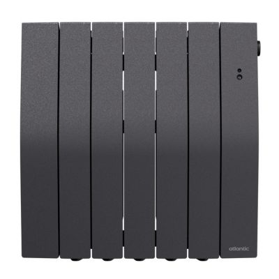 Radiateur Galapagos néo connecté horizontal 1500W gris étoilé - ATLANTIC - 500619
