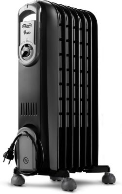 Radiateur à huile Delonghi 1500W Noir