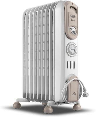 Radiateur à huile Delonghi 1800W Blanc