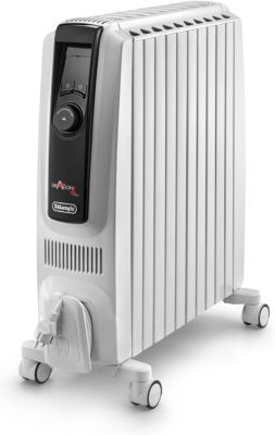 Radiateur à huile Delonghi 2000W Blanc