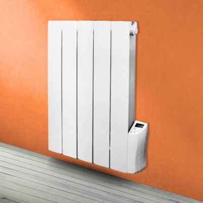 Radiateur inertie fluide 900 W 5 éléments - Warm Tech
