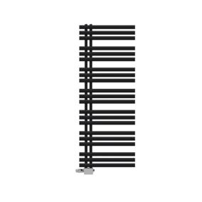 Radiateur Iron EM sèche-serviettes salle de bain en acier noir mat 600x1600 mm