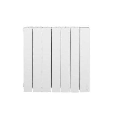 Radiateur électrique Accessio Digital 2 chaleur douce 1000W horizontal blanc