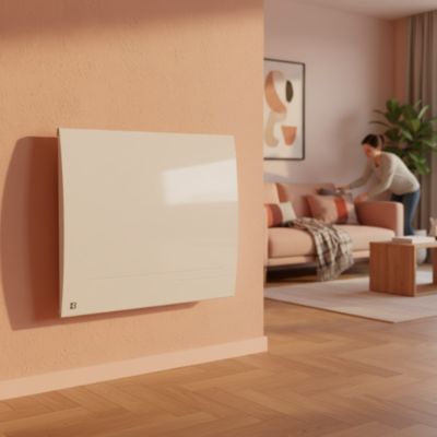 Radiateur électrique Bestherm wifi à inertie sèche céramique 1000W lesso connect