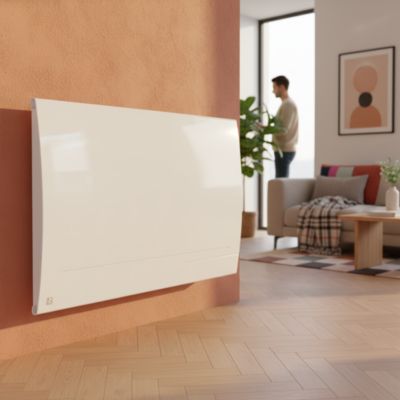Radiateur électrique Bestherm wifi à inertie sèche céramique 1500W lesso connect