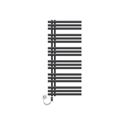 Radiateur Électrique de Salle de Bain Design Iron EM, 600x 1400 mm, Anthracite