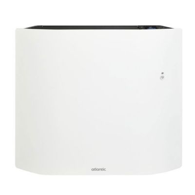 Radiateur électrique Divali Néo connecté et lumineux - Horizontal - 750W - Blanc carat Atlantic-ATL-507669
