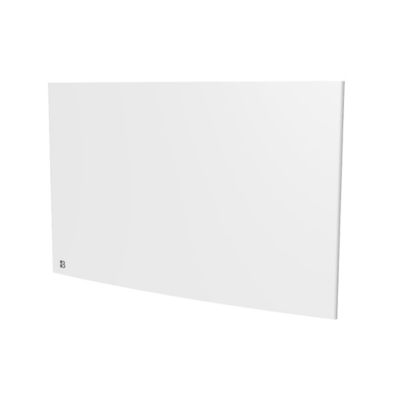 Radiateur électrique fixe à inertie sèche fonte 1500W BESTHERM BIA horizontal blanc