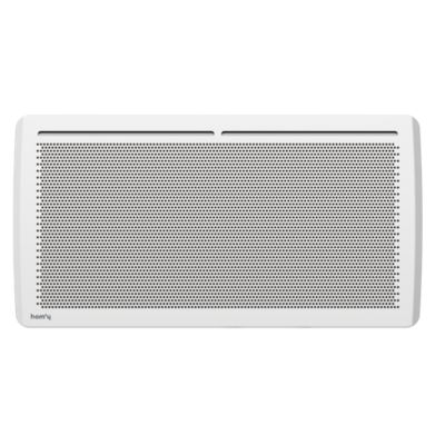 Radiateur électrique fixe panneau rayonnant 2000W HOM'Y VAIL horizontal blanc NF