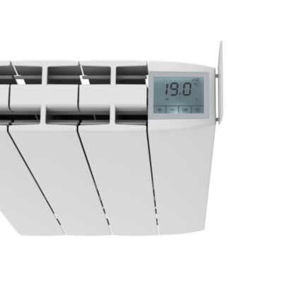 Radiateur électrique fonte aluminium à inertie sèche mural Astios Sannover 1000 W