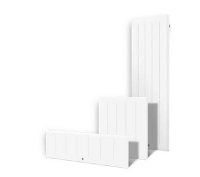 Radiateur électrique KENYA 4 - KENYA 4 - Puissance : 750W -Dimensions : 600 x 452 x 115 mm - Blanc- Horizontal