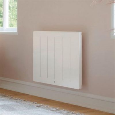 Radiateur électrique KENYA 4 - KENYA 4 - Puissance : 750W -Dimensions : 600 x 452 x 115 mm - Blanc- Horizontal