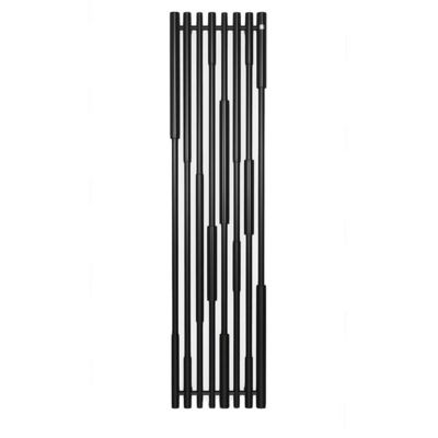 Radiateur électrique noir de 1300mm de haut et 390mm de large - 600 Watt - CAN1300/390E8N