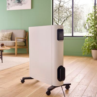 Radiateur mobile à inertie sèche GoodHome 2500W