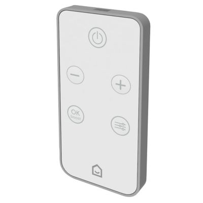 Radiateur mobile à inertie sèche GoodHome Hoerta blanc 2500W