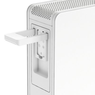 Radiateur mobile à inertie sèche GoodHome Hoerta blanc 2500W