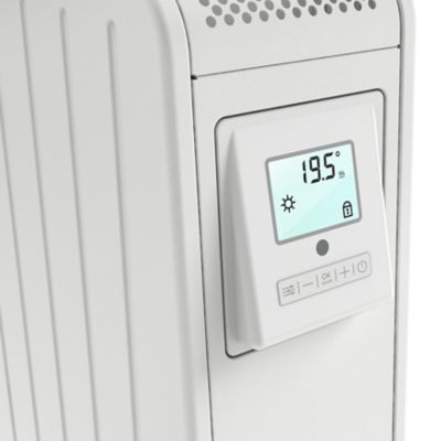 Radiateur mobile à inertie sèche GoodHome Mullae blanc 1500W