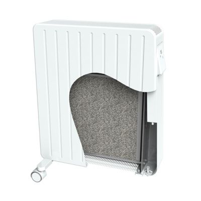 Radiateur mobile à inertie sèche GoodHome Mullae blanc 1500W