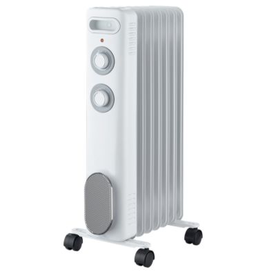 Radiateur mobile bain d'huile THOMSON CALISTA 2000W blanc