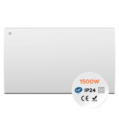 Radiateur Murale 1500W Inertie Sèche Céramique IP24 Programable 10-15m2 CIARRA