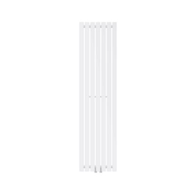 Radiateur à Panneaux Design Stella, 1400 x 370 mm, Blanc, avec Connexion Central, Plat, Vertical, Monocouche