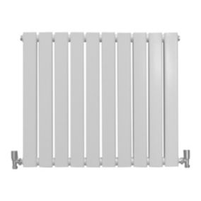 Radiateur Plat Blanc Brillant 60 cm x 70 cm