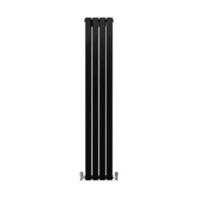 Radiateur Plat Noir Mat 160 cm x 28 cm