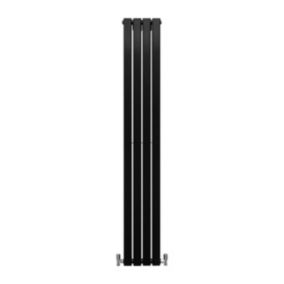 Radiateur Plat Noir Mat 180 cm x 28 cm