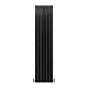 Radiateur Plat Noir Mat 180 cm x 42 cm